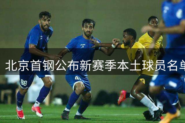 北京首钢公布新赛季本土球员名单：赵睿周琦领衔阵容
